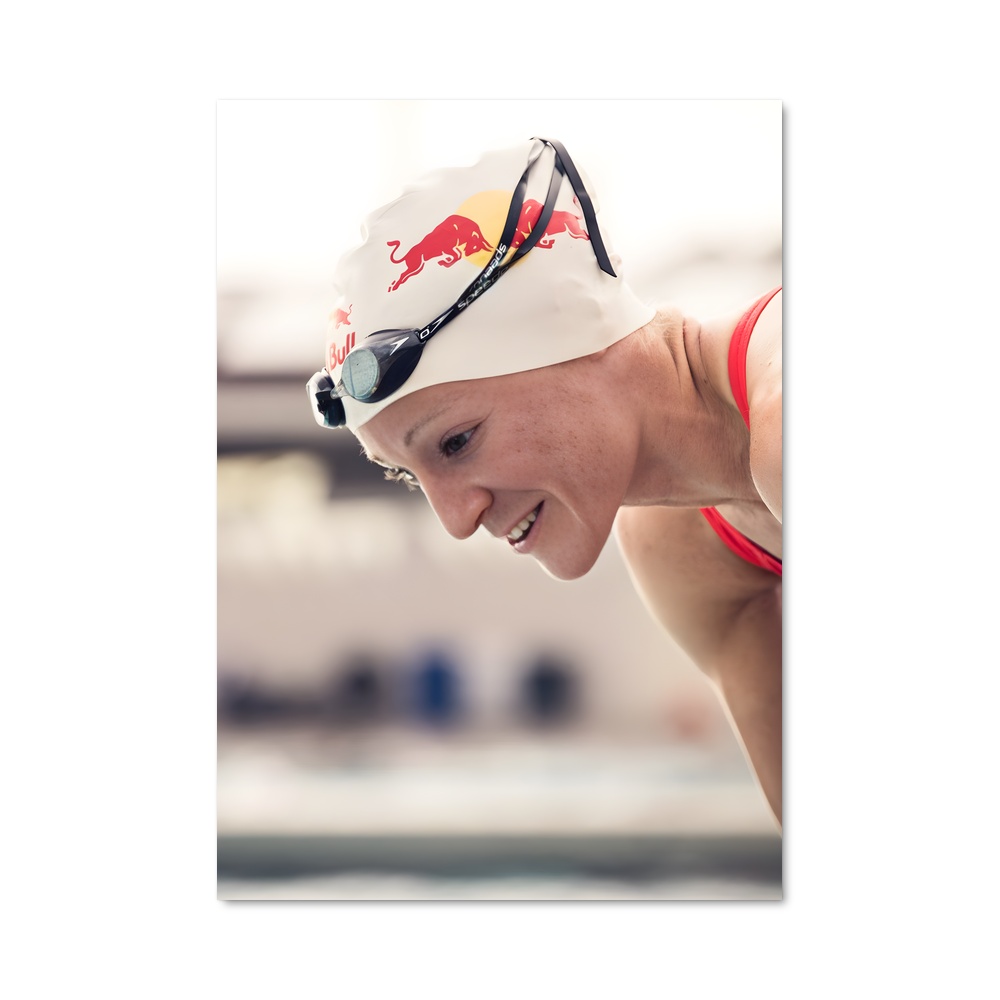 Poster L'Élégance Aquatique – affiche Athlétisme